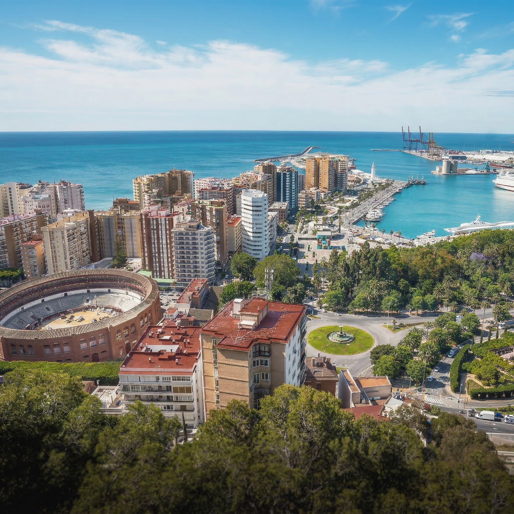 Malaga, Flughafen